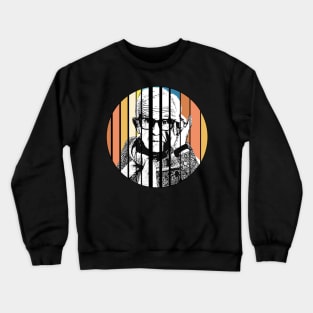 Leslie Jordan-Retro sun Crewneck Sweatshirt